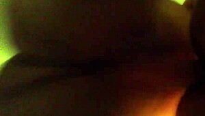 bend over for quick bareback doggystyle in living room