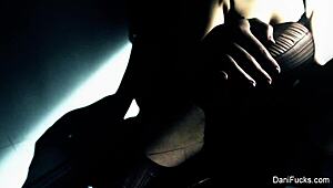 Check out sexy Dani Daniels steaming up the scene with her big tits