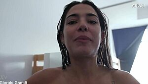 behind the scenes ahb025 with daruma rai and nuria millan getting gangbanged fisted double penetrated with pissing and cum swallowing