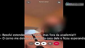 i made the corno wait in the car while i went to the personal trainer's house - karenkiss