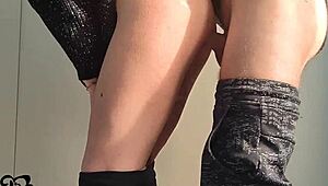 After a month in quarantine, she finally gets a deepthroat session and creampie