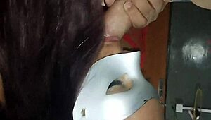 sucking giant cock then fucked on all fours by best friend