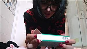 Beautiful Whore Excited by Annoying Suppository Anal