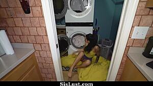 BANGING MY STEPSISTER'S BIG ROUND BOOTY IN POV HARD