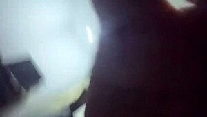 Beautiful brunette latina moans in doggy while touching wet vagina