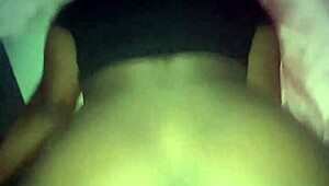 My bitch moans on big black cock