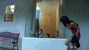 Laney Rose and Lilly Anderson Dive into Eager Lesbian Action Fingering and Licking Tight Pussies with Passion