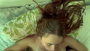 this petite brazilian girl next door with blue eyes wakes up to rough passionate sex oiled moans and facial cumshot