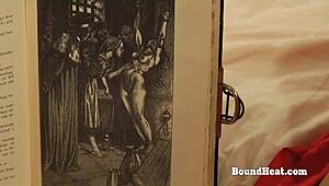 Naughty Lesbian Slave Licks And Kisses Mistress