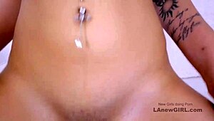 The elegant shy brunette attends a modeling audition and gets fucked