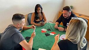 We invited friends for games, but swapped couples