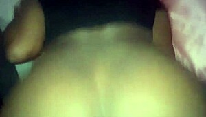 My bitch moans on big black cock