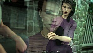 Dude Almost Gets Caught Flirting With Sexy Redhead In House Full Of Sluts - Summer Heat 04 3D Hentai Porn Game