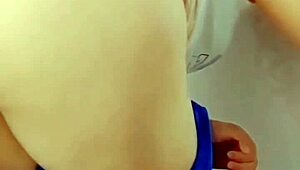 That pervert neighbor couldn't resist the mexican girl in micro shorts and fucked her! 😈