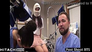 Oh god, I-I'm patient 135, nurse forcing hitachi orgasms on me as guinea pig