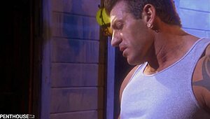 Penthousegold Com - Busty Blonde Crista Moore Takes A Messy Facial After Sensual Sex Session