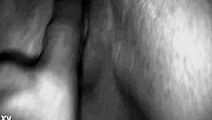 Woman Squirts Heavily in the Shower, Mimicking a Powerful Water Stream