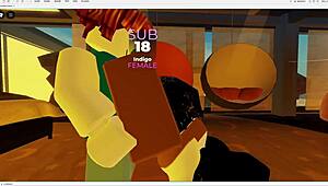 Roommate slut starts with teasing in dorm but ends up getting fucked hard in emo style