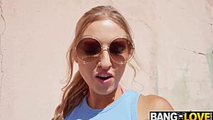 Jayla de Angelis squirts from rough public anal with Potro de Bilbao!