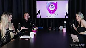 Compilation of Mary Red Queen in Bora Cast with Bruna Carlos on Sheer Red