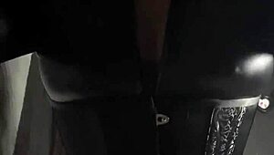 Latina Brunette Dominates You to Eat Your Cum with Toys