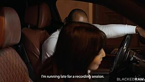 Emiri Momota, sultry podcaster, rides and sucks BBC from stranger.