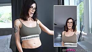 frustrated stepmilf seduces stepson for massive cock 😏