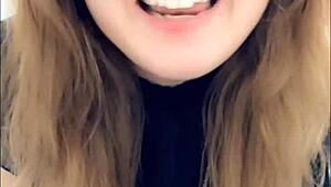 Teasing my wet pussy at work