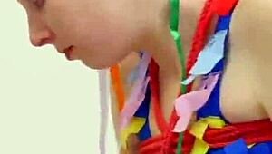 Wicked Cutie Endures Painful Anal Therapy in Asylum!