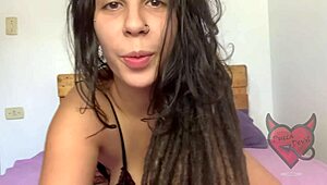 Explicit Jerk Off Instructions with Big Tits and Cumshot