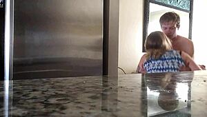 Sexy couple fucking with tattoos in intense session