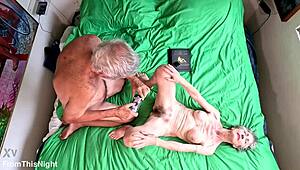 He took a video of my hairy beaver and finger fucked my pussy so hard!