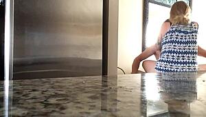 Sexy couple fucking with tattoos in intense session