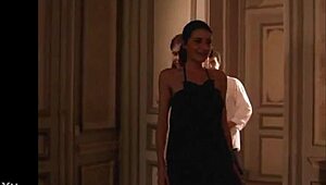 intriguing group lesbian threesome in hardcore scene