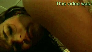 hot slut in fishnets sucks dick before pussy pounding