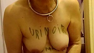 June 23, 2025: Slave in Degradation Scene with Tags.