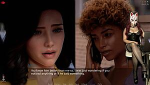 Ms. Denvers In Stockings And Corset