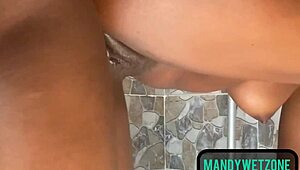 Homemade interracial ebony with wet pussy screaming from big black cock.