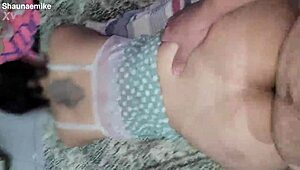 Spending quality time with stepsister in a homemade video.