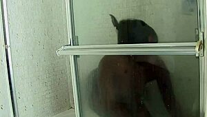 Ebony Babe With Big Ass Gets Banged In Bathroom Quickie