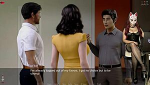 Ms. Denvers In Stockings And Corset