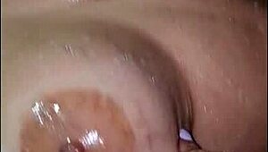 Mature invites me to bathroom, look what happens with squirting