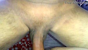 Cheating wife gets pussy fucked in POV! Doggy creampie with orgasms!