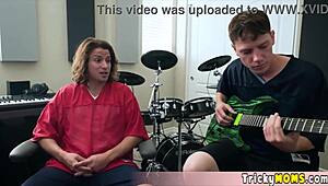 Beautiful Busty Step Moms Playing Taboo Swap Game