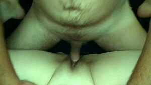 fucking neighbors busty wife hard in wet shaved pussy