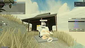 Hey, check out this wild Roblox porn with deepthroat and doggystyle action