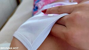 i woke up horny and masturbated till i soaked my panties