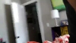 i love how this milf gives sloppy head and rides interracial