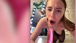 Wow, Vikusik22a's blowjob, ass fuck, and anal fisting on webcam!