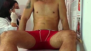 Nurse and Aesthetician Observe Patient